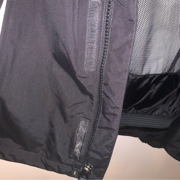 The North Face Black White Shell Jacket Hooded S - Picture 14 of 14
